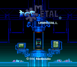 Super Metroid - Ice Metal Uninstall (Re-palette v1.4)